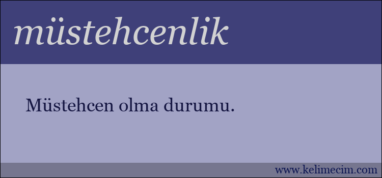 müstehcenlik kelimesinin anlamı ne demek?