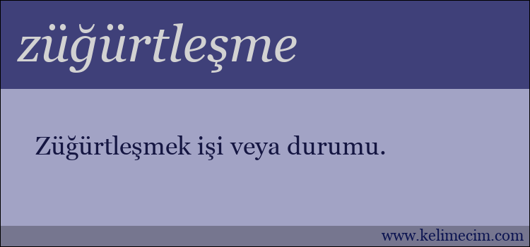 züğürtleşme kelimesinin anlamı ne demek?